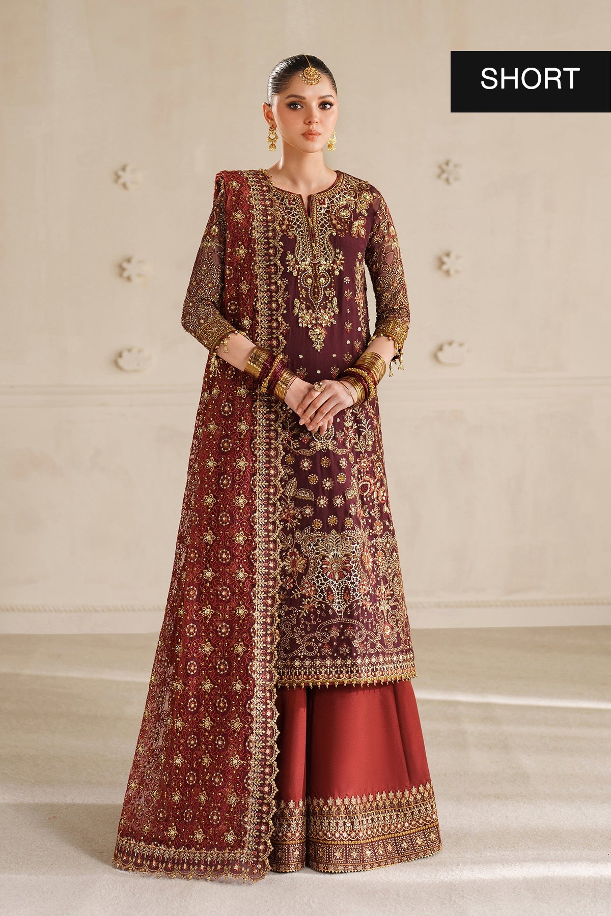 EMBROIDERED CHIFFON CH14-07 UNSTITCHED